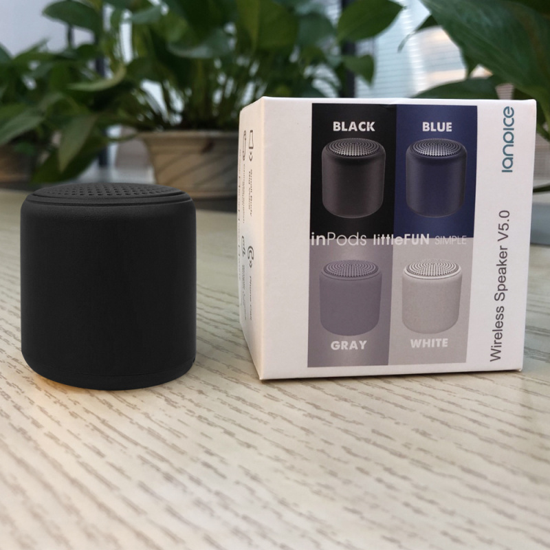 Сувенирная продукция Беспроводная Bluetooth колонка Fosh, голубая-S Заказать