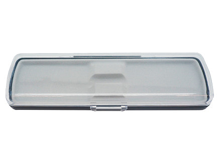 Сувенирная продукция Футляр для ручки Pencase Uno, пластик, прозрачный/черный Заказать