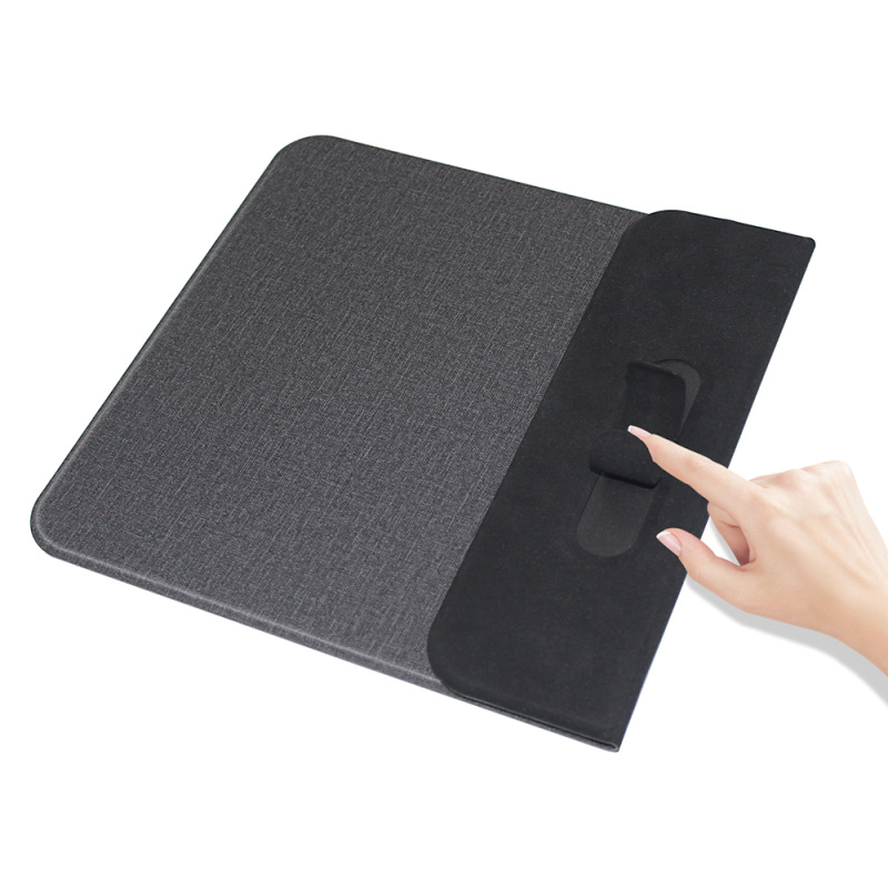 Сувенирная продукция Коврик для мышки с беспроводной зарядкой Gratto, черный Заказать