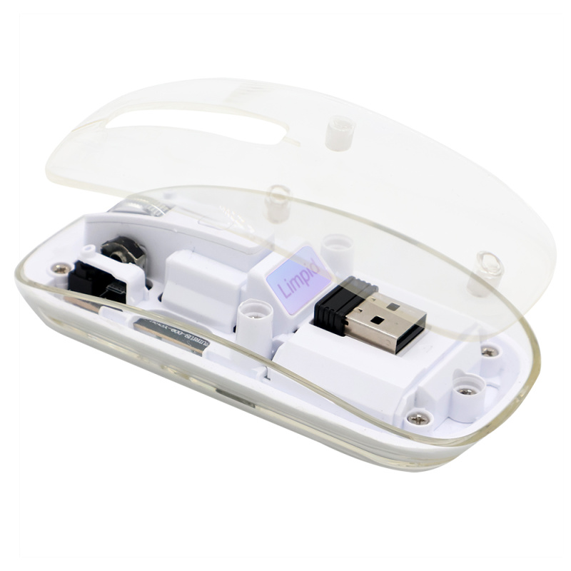 Сувенирная продукция Мышь компьютерная беспроводная прозрачная Limpid, белый Заказать