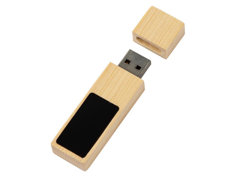 Сувенирная продукция USB 2.0- флешка на 32 Гб c подсветкой логотипа «Bamboo LED» Заказать