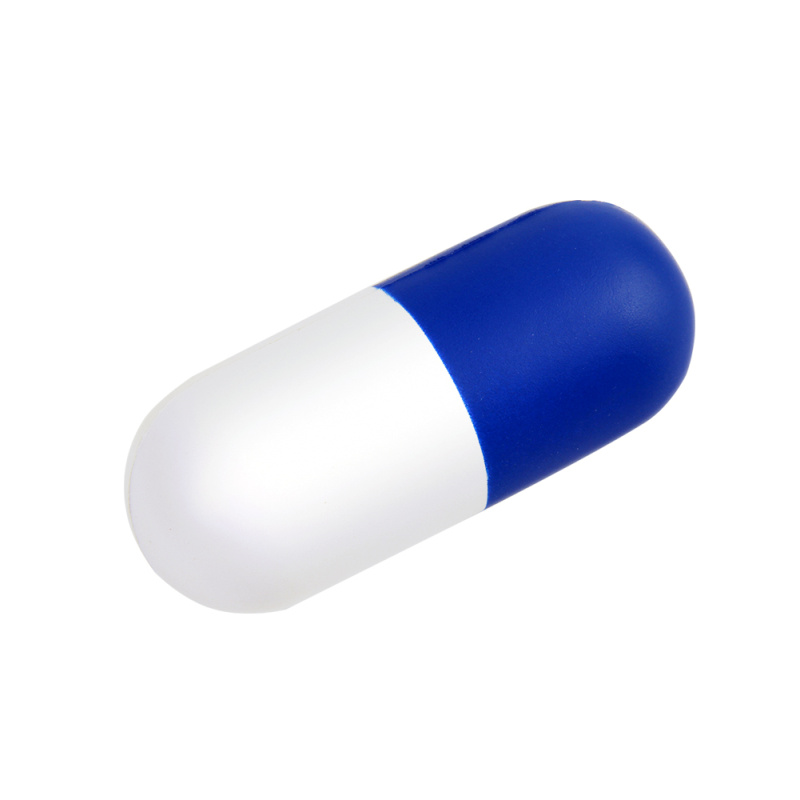 Сувенирная продукция Антистресс Капсула, синий Заказать