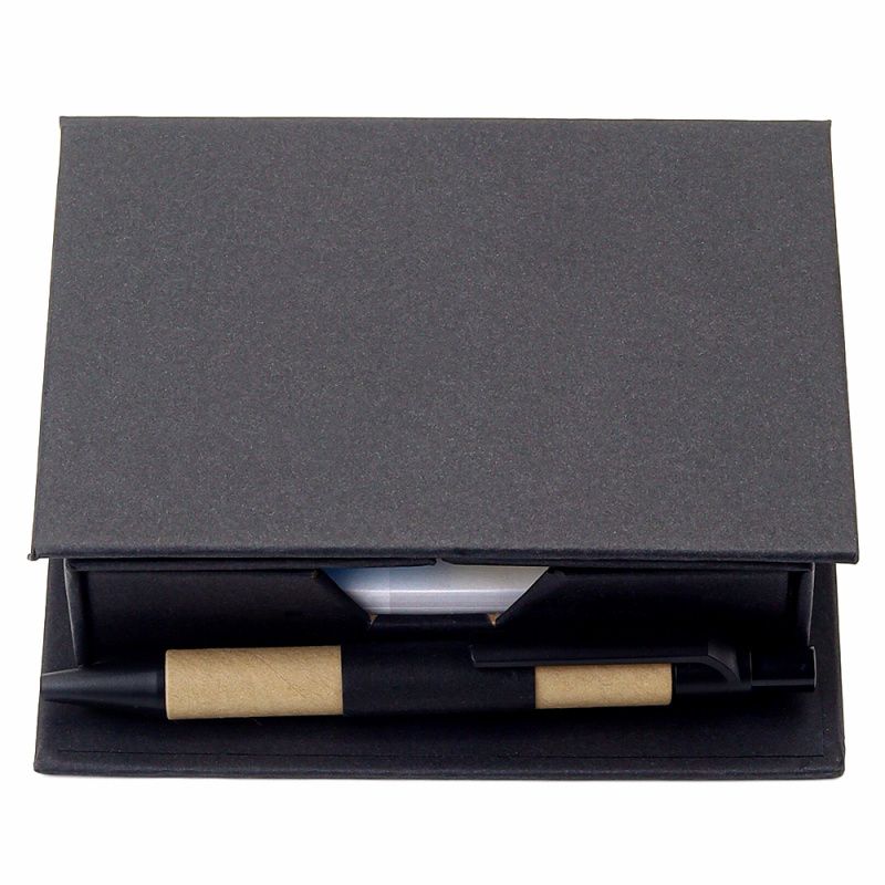 Сувенирная продукция Набор для записей со стикерами Notora, черный Заказать