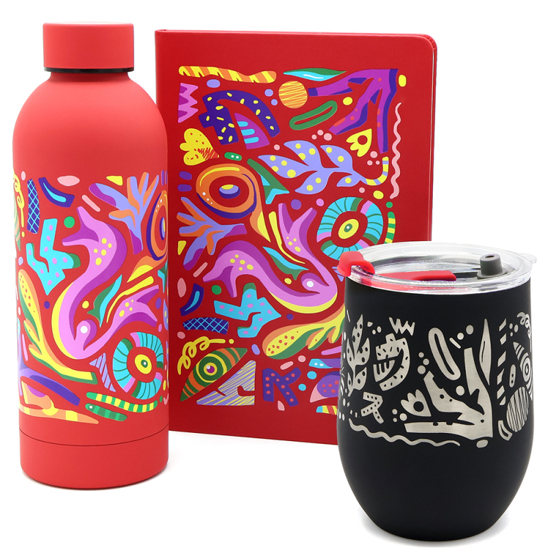 Сувенирная продукция Набор АРТ-КОКТЕЙЛЬ, красный Заказать