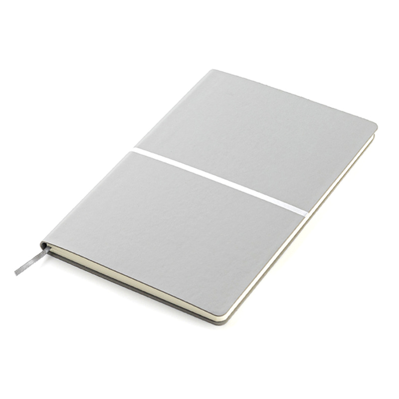 Сувенирная продукция Ежедневник A5 недатированный Equator в мягком переплёте, серый с серебристым Заказать