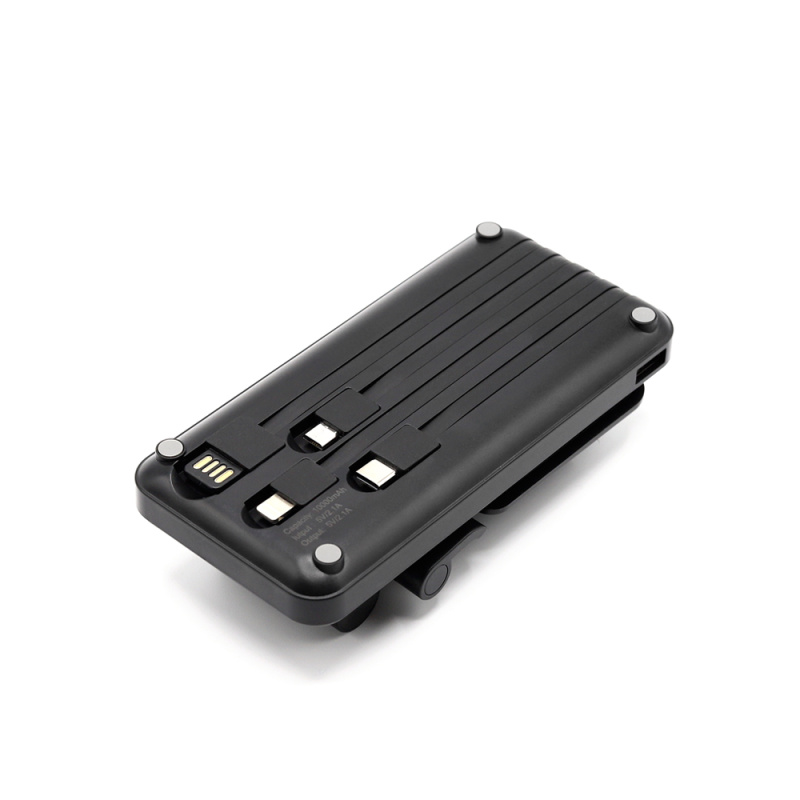 Сувенирная продукция Внешний аккумулятор c подставкой для телефона Hold-Pro 10000mAh, черный Заказать