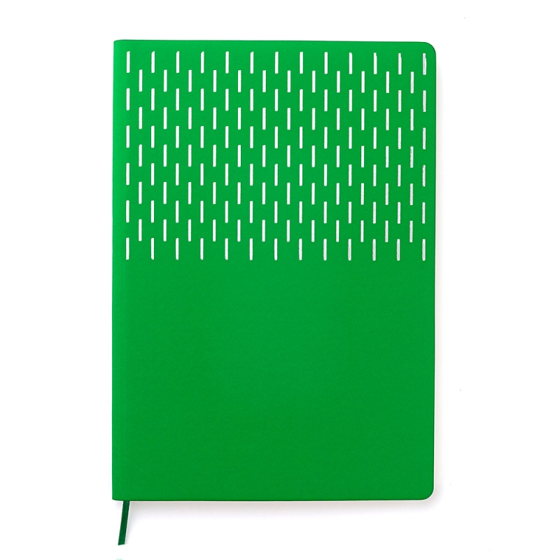 Сувенирная продукция Ежедневник A5 недатированный Esmeralda в мягком переплёте, зелёный с серебристым Заказать