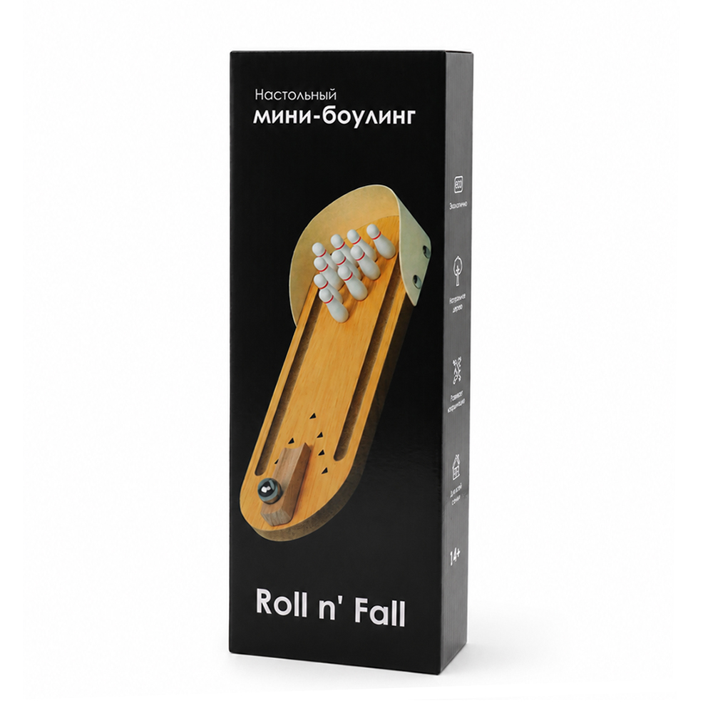 Сувенирная продукция Настольная игра мини-боулинг Roll n' Fall Заказать