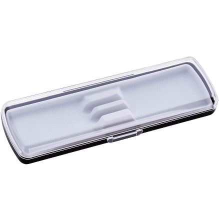 Сувенирная продукция Футляр для ручки Pencase Smart Duo, пластик, для двух ручек, прозрачный/черный Заказать