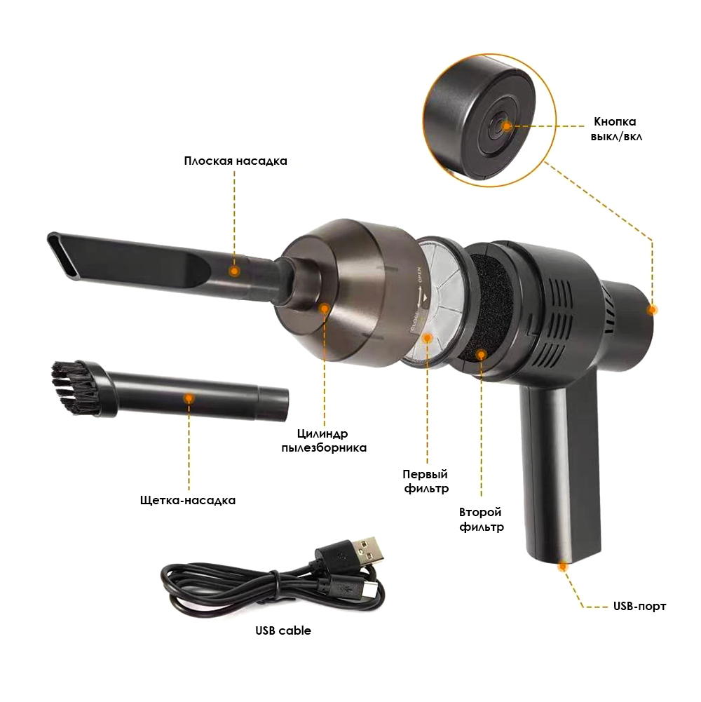 Сувенирная продукция Беспроводной мини пылесос Киплинг Заказать