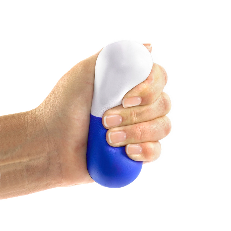 Сувенирная продукция Антистресс Капсула, синий Заказать