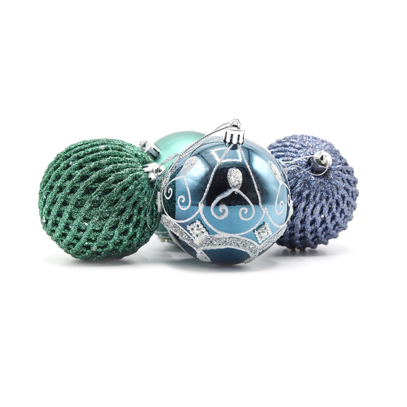 Сувенирная продукция Набор новогодних пластиковых шаров №4 (9 шт.) Заказать