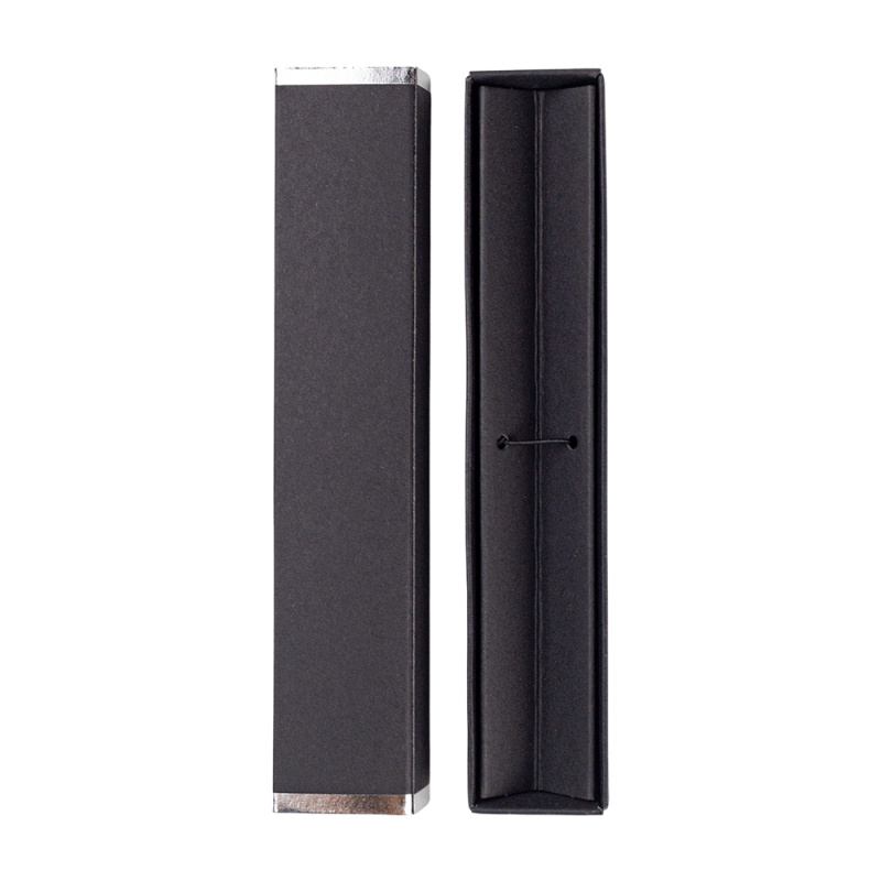 Сувенирная продукция Коробка для ручки Cradle, чёрная с серебром Заказать